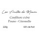 Confiture Prune / Citronnelle