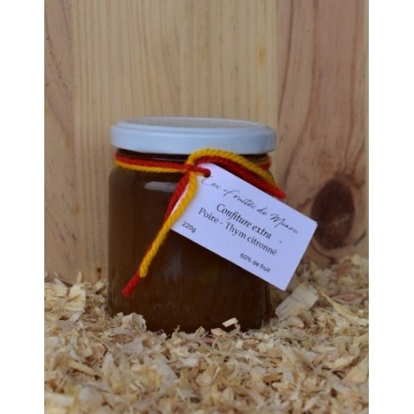 Confiture Poire / Thym citronné